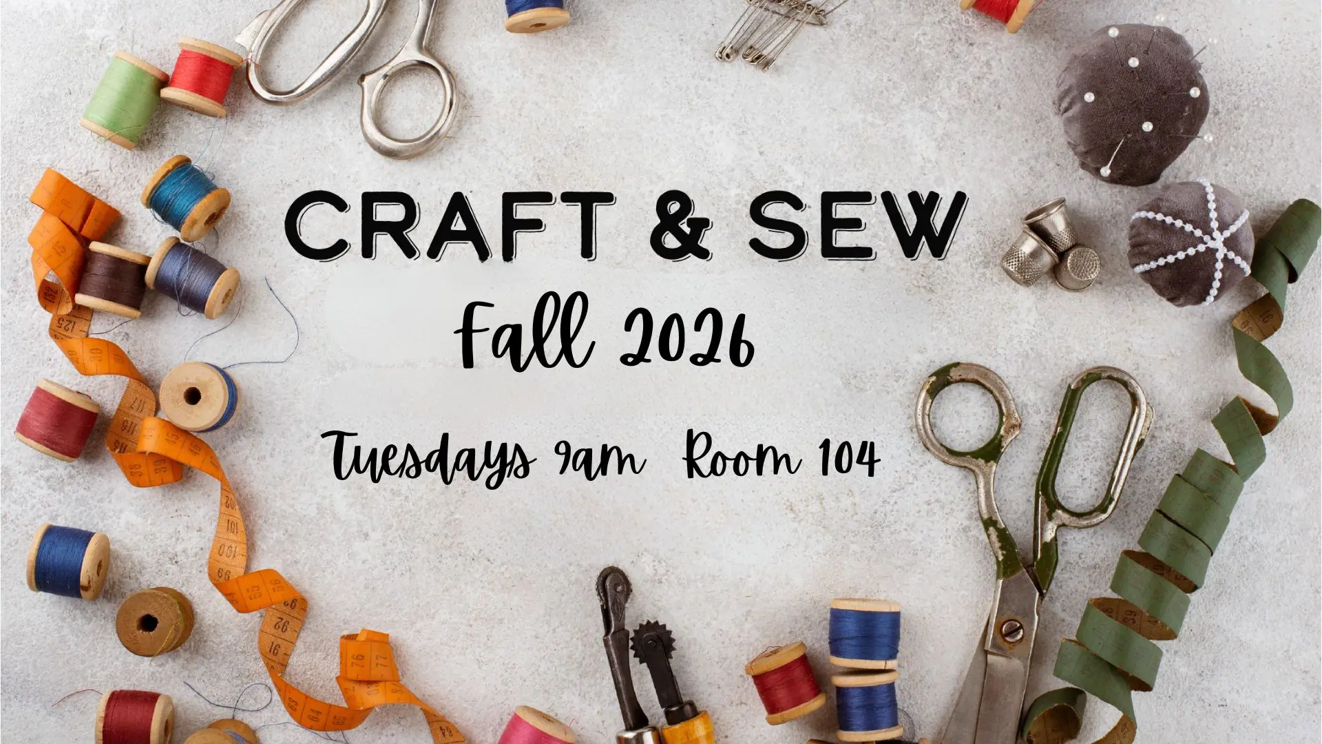 Fall 2026 Tuesdays 9am Room 105 (1)