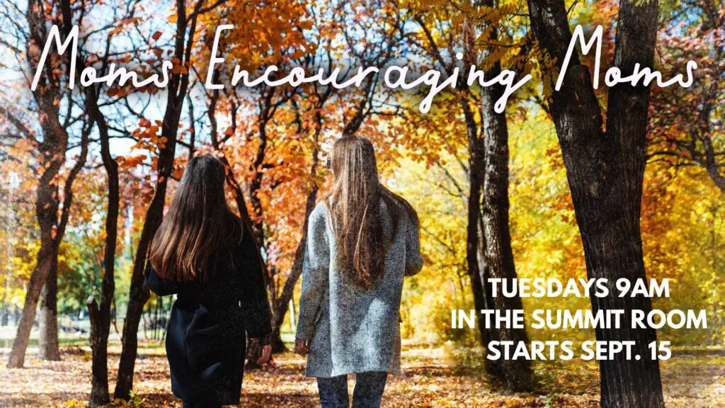 TUESDAYS 9AM IN THE SUMMIT ROOM STARTS SEPT.
