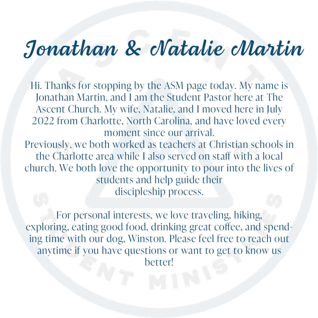 Jon and nat martin bio