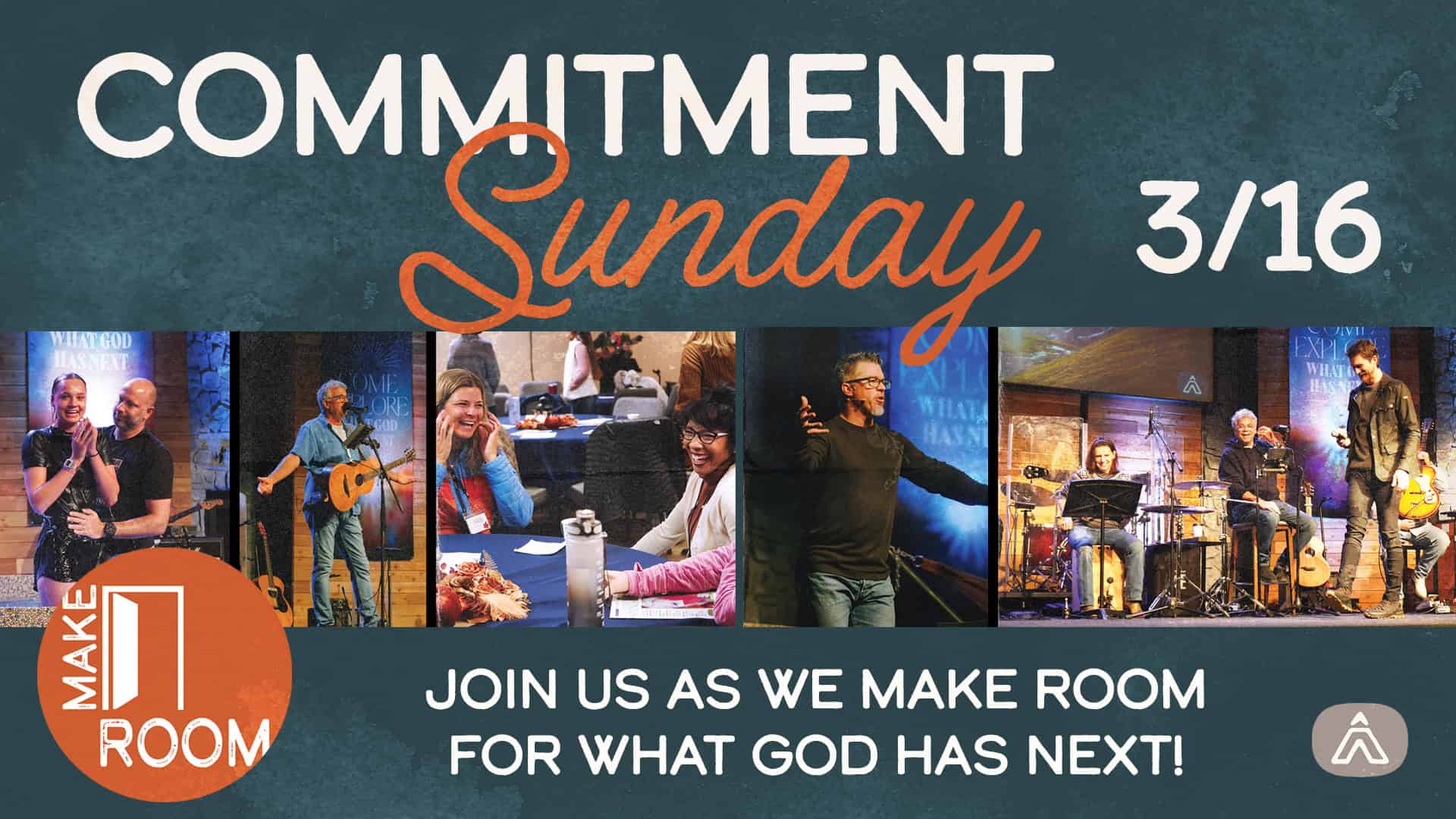Commitment Sunday - 3/16